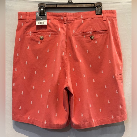 NWT Men’s Boca Classics 100% Brushed Cotton Flat-Front Pineapple Shorts - Picture 2 of 8